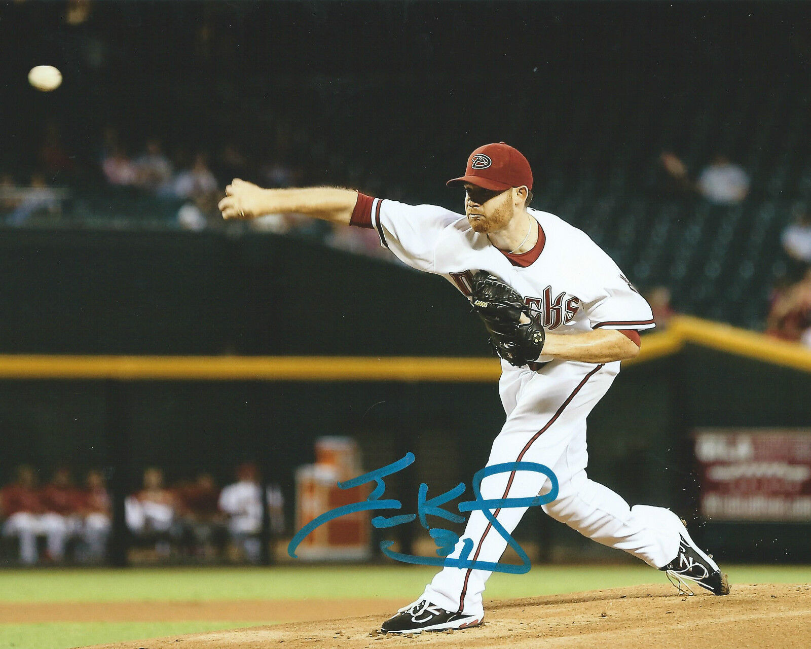 **GFA Arizona Diamondbacks *IAN KENNEDY* Signed 8x10 Photo Poster painting I3 COA PROOF!**