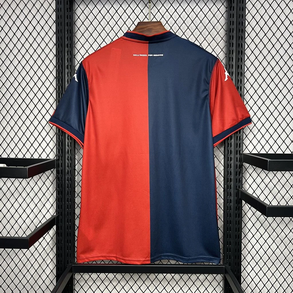 24/25 Genoa C.F.C Red Football Shirt Thai Quality
