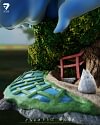 Whimsical Flight Diorama Totoro with LED - My Neighbor Totoro Resin Statue - Seven-Studio