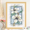 Orchid - 9CT Partial Beaded Cross Stitch Kit(32x50cm)