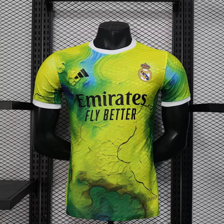 2025-26 Real Madrid Special Edition Yellow - Jersey - Player Edition