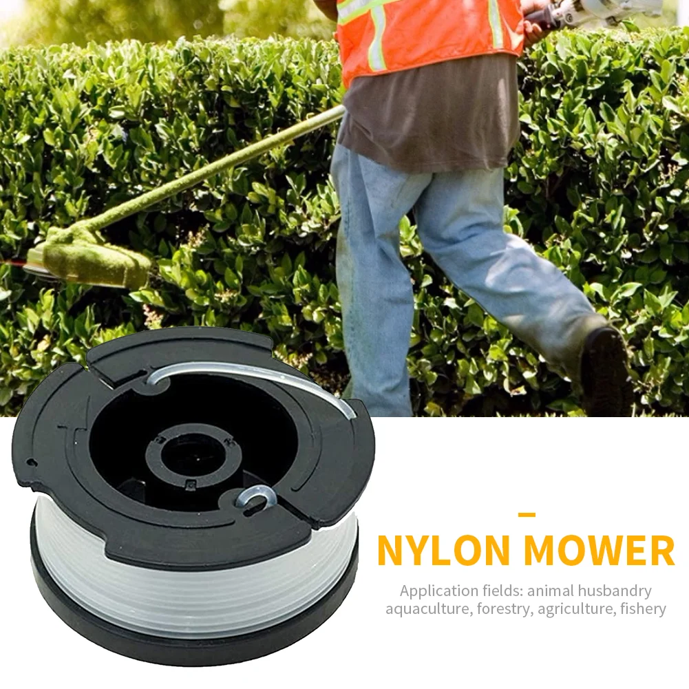 6 Rolls 30ft Replacement Spools Trimmer Line String AF-100 for Black Decker