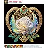 Diamond Painting-DIY Crystal Rhinestone Love Flower