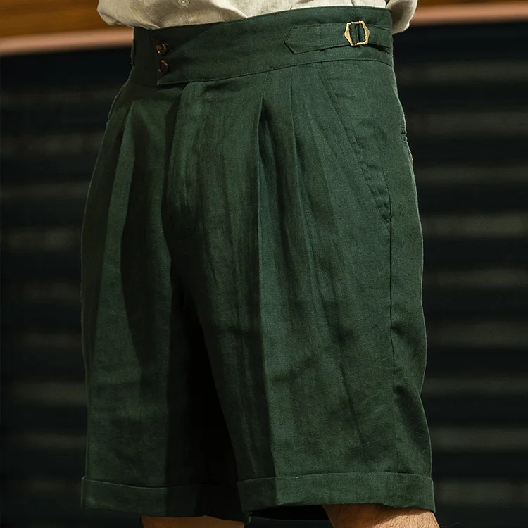 Italian Casual Neapolitan High Waist Shorts