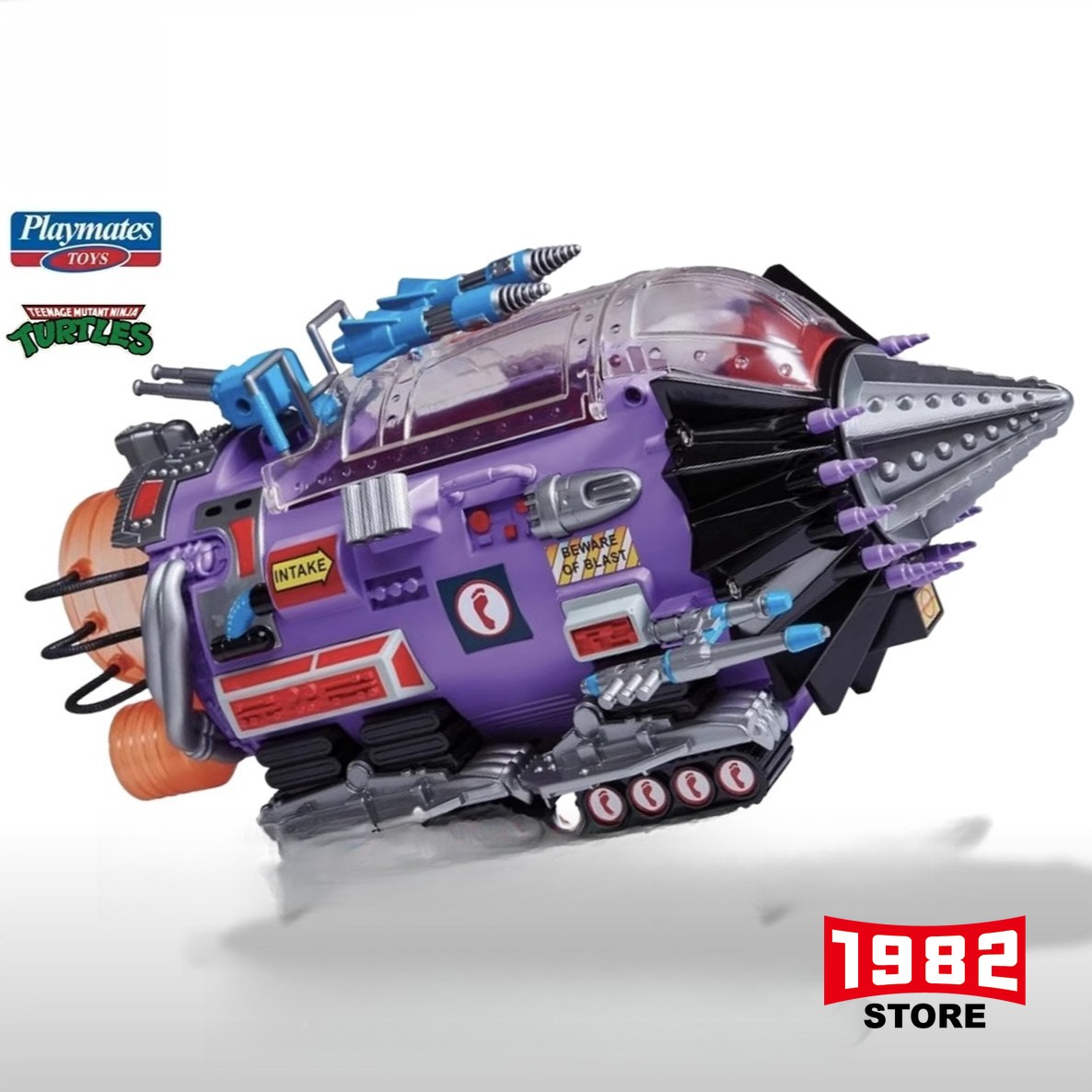 Playmates MUTANT MODULE Rotating Dirt Piggin Drill - Teenage Mutant Ninja Turtles (TMNT) Vehicle Toy, Action Figure Accessory, Collectible Playset for Kids & Fans, New Detailed Vehicle Model