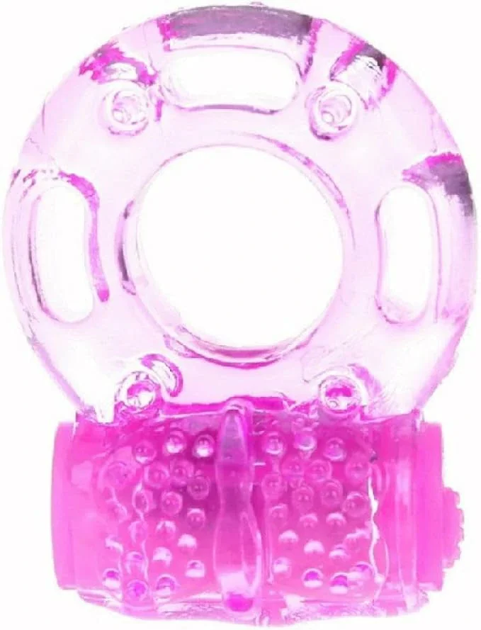 Silicone Soft Penis Ring Lock with Vibrating function trainning and  Enhance Sexual Ability 