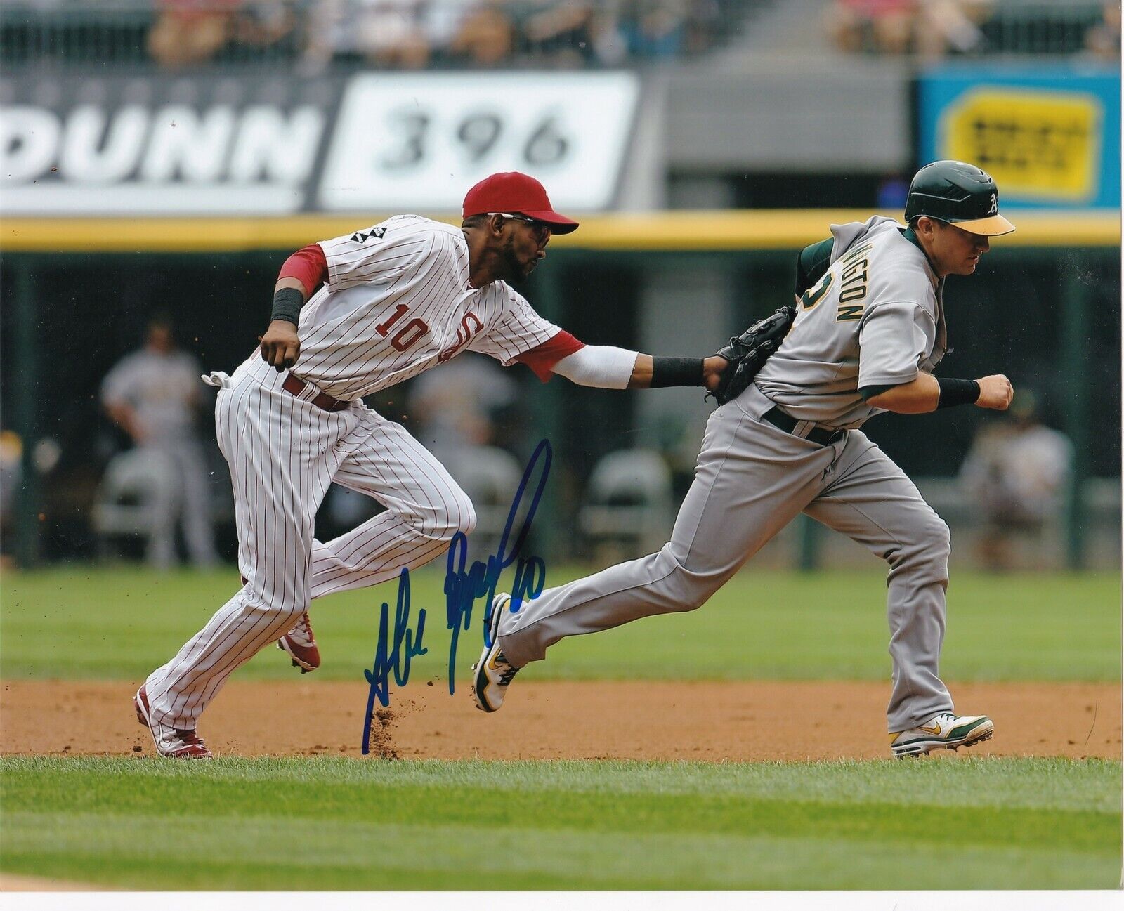 ALEXEI RAMIREZ CHICAGO WHITE SOX ACTION SIGNED 8x10