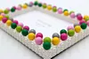  Candy DIY Building Block Photo Frame Kit,Creative Handmade Assembled Photo Frame Handmade Craft Gift Home Tabletop Display Decor