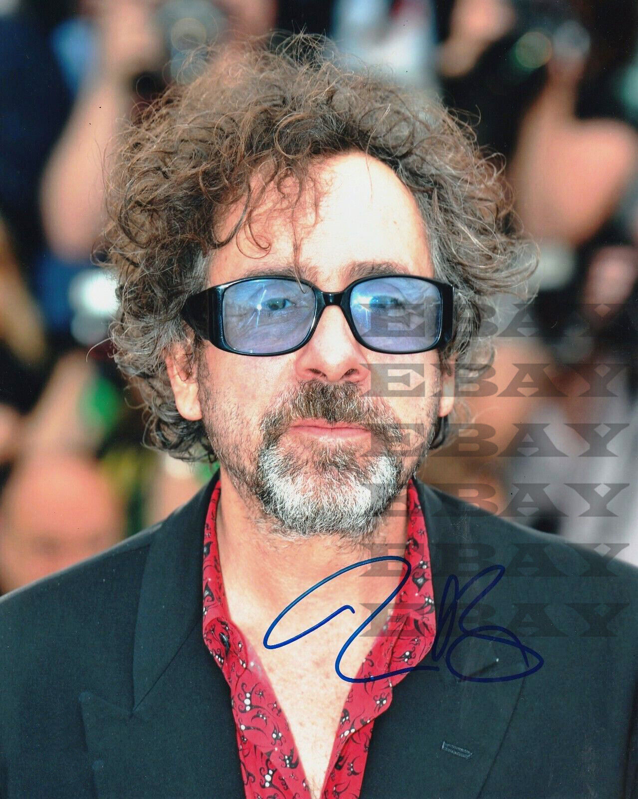 TIM BURTON Autographed Signed 8x10 Photo Poster painting Reprint