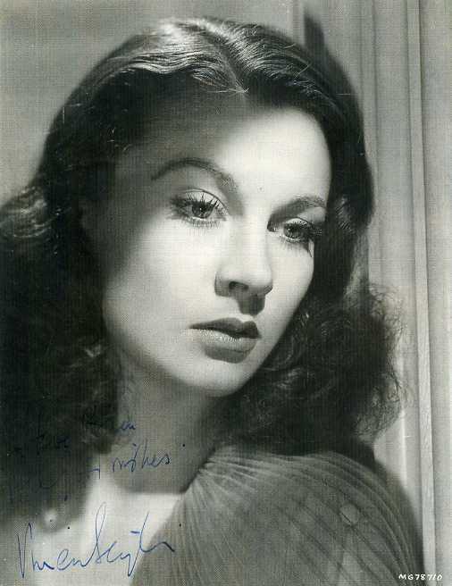 VIVIEN LEIGH Signed Photo Poster paintinggraph - Stage & Screen Film Actress - preprint