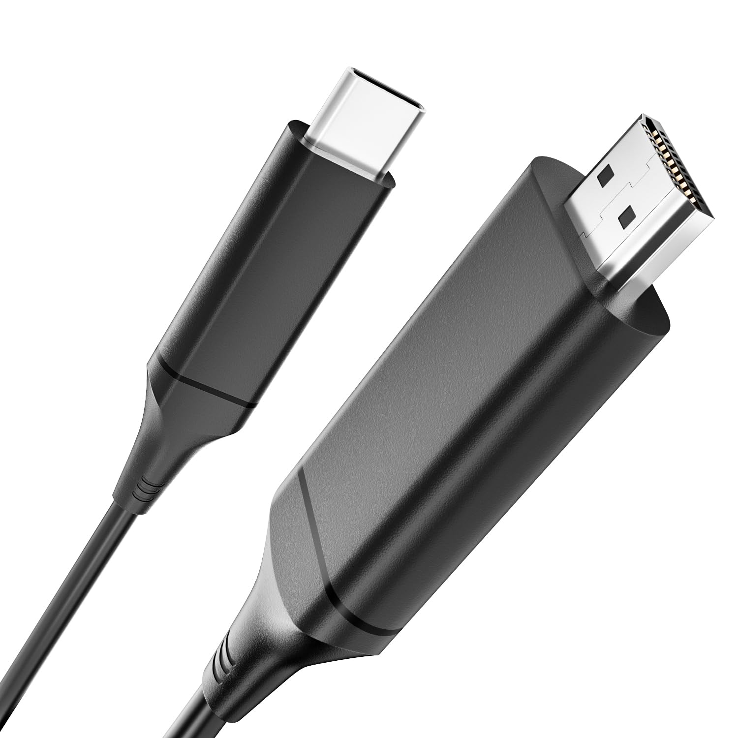 KEFEYA HDMI to USB C Cable for Laptop Screen Extender S1 S2, HDMI to Type-C Cord for Laptop Monitor Extender