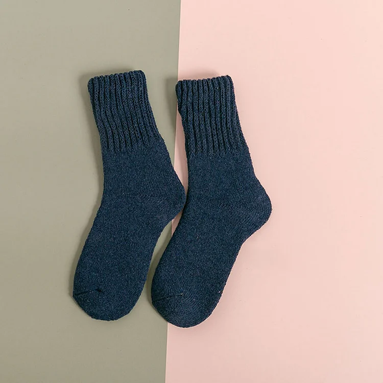 Winter terry thickened wool women's socks