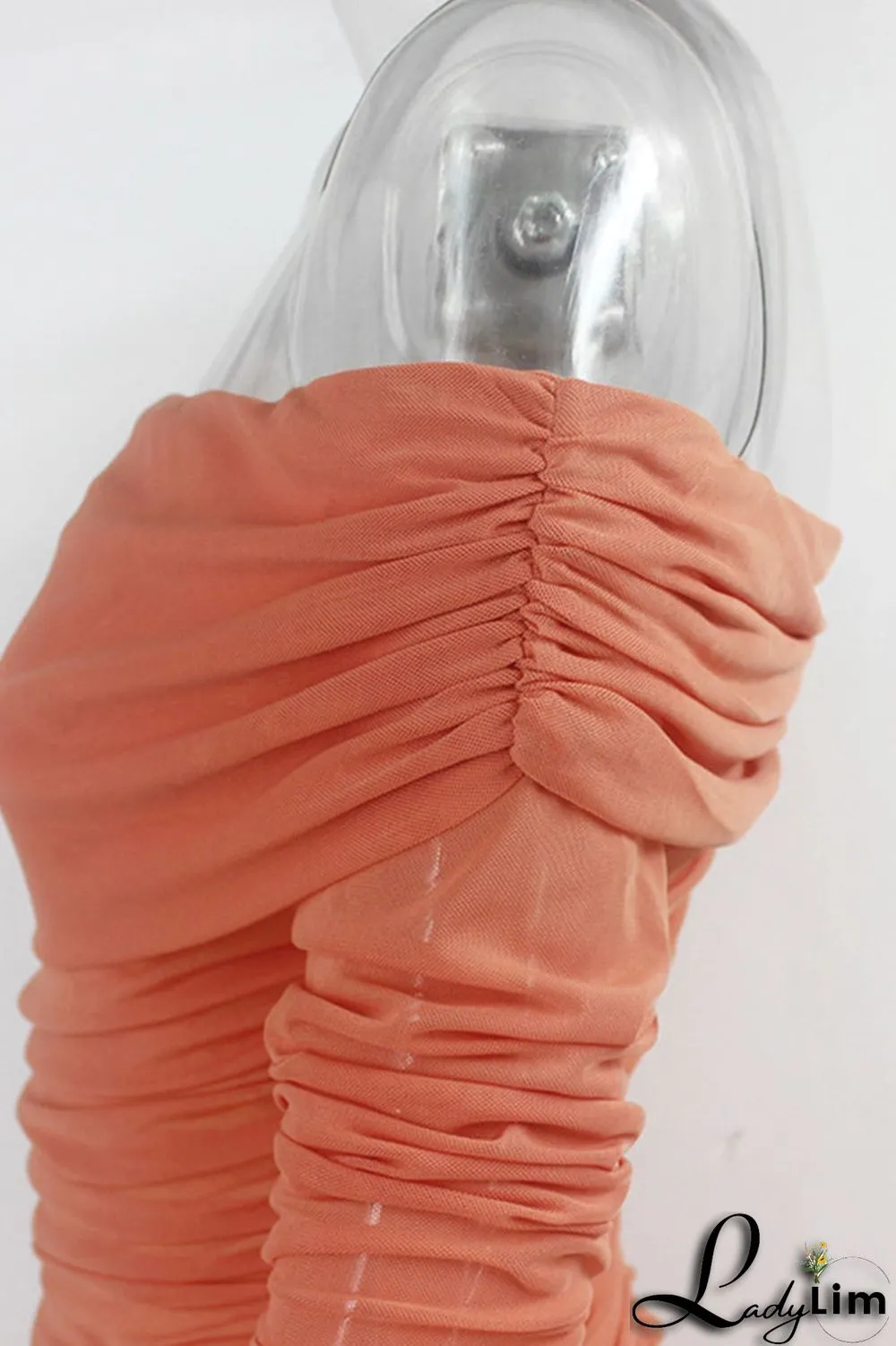 White Sexy Solid Split Joint Fold Off the Shoulder One Step Skirt Dresses