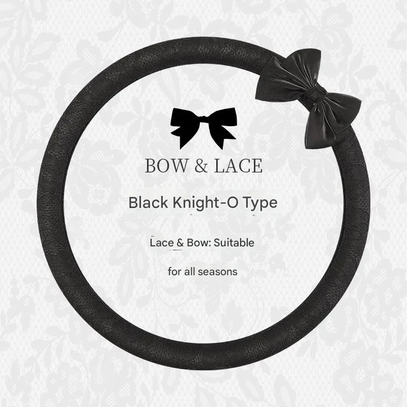 All-season lace steering wheel cover for cars