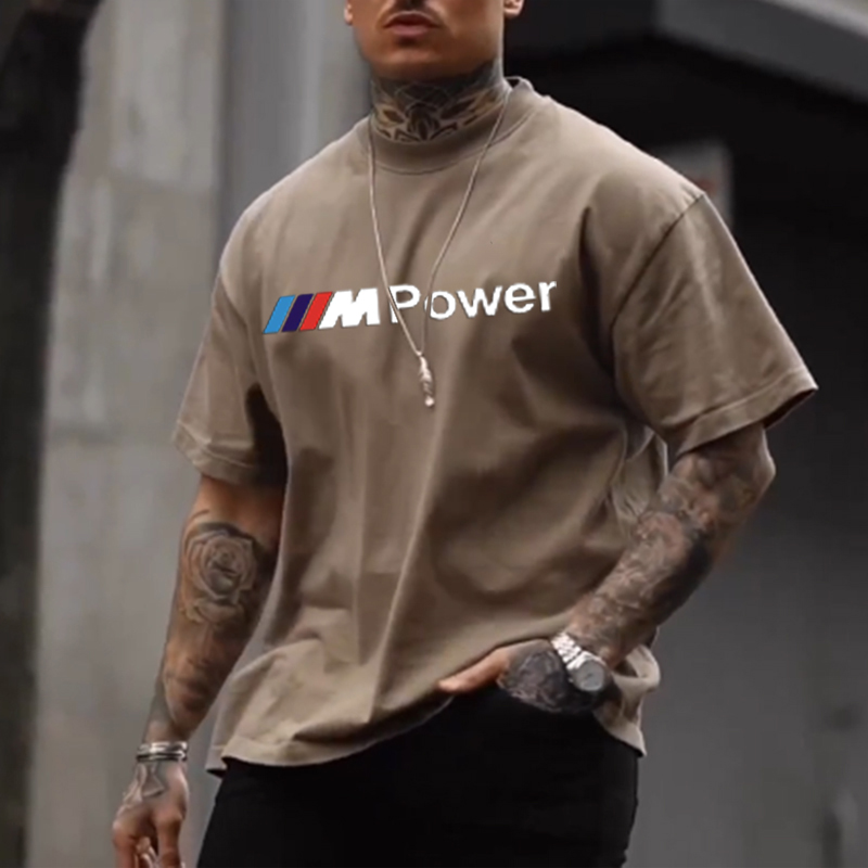 Men's Racing Print Loose Fit T-Shirt / TECHWEAR CLUB / Techwear