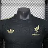 Joyfball 2025 Player Version Mexico National Trophy Edition Black Football Shirt 1:1 Thai Quality（The player version jersey is a bit tight, please pay attention to the size selection）