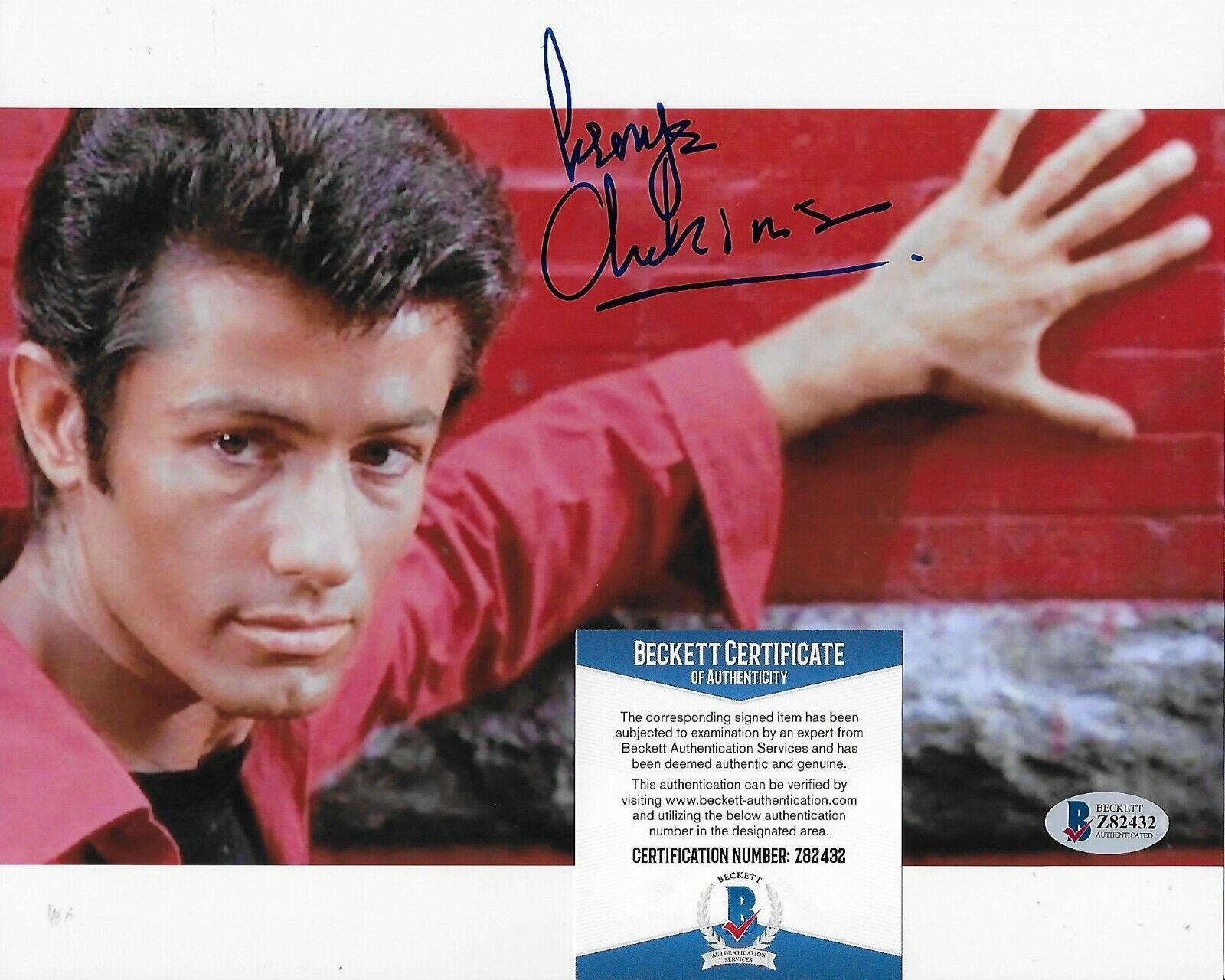 George Chakiris West Side Story Original Autographed 8X10 Photo Poster painting wBeckett COA #5