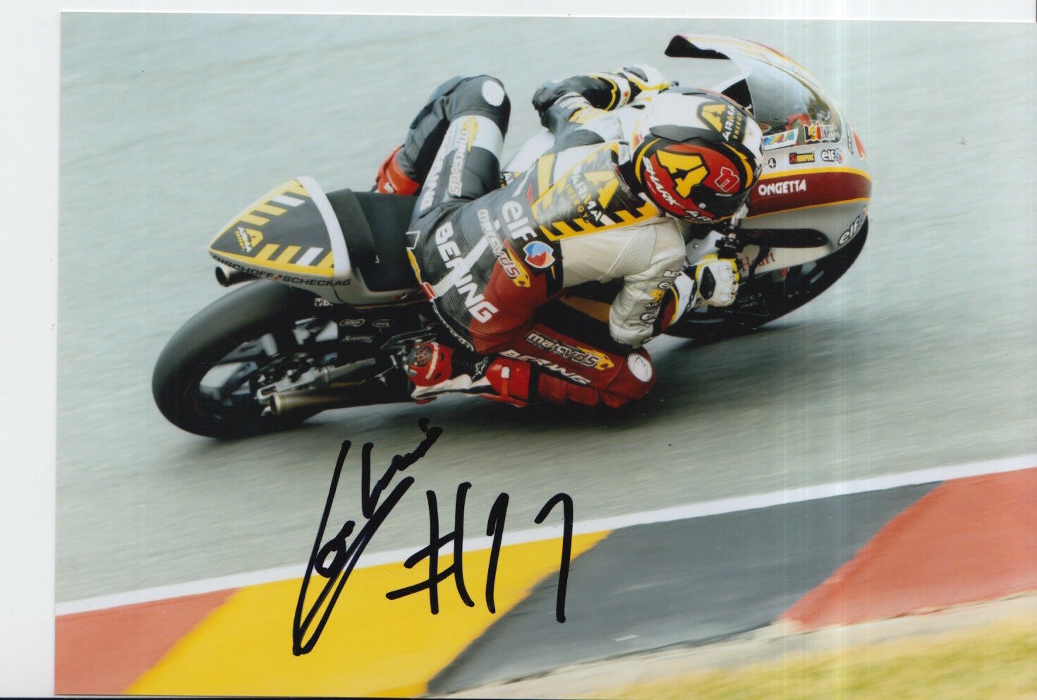 Livio Loi Hand Signed 7x5 Photo Poster painting Marc VDS Racing Moto3 MotoGP 2.