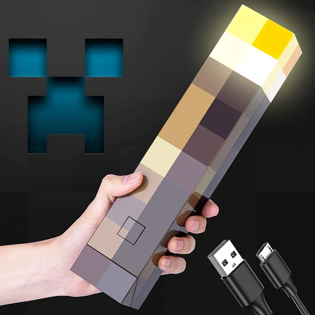 (🌲Early Christmas Sale- SAVE 48% OFF)Pixels Brownstone Torch Light(BUY 2 GET FREE SHIPPING)