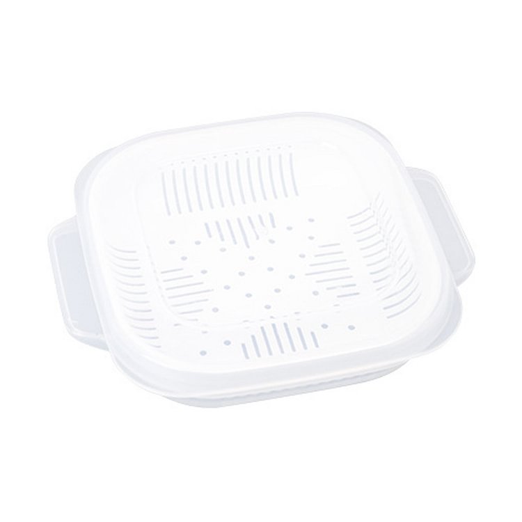 Kitchen PP Rice Storage Containers Microwave Heating Dumpling Packing Box
