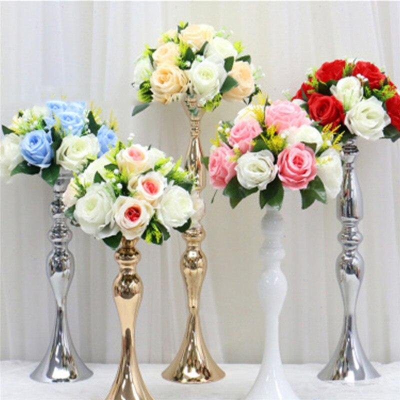 Metal Candle Holder Vase Wedding Decoration