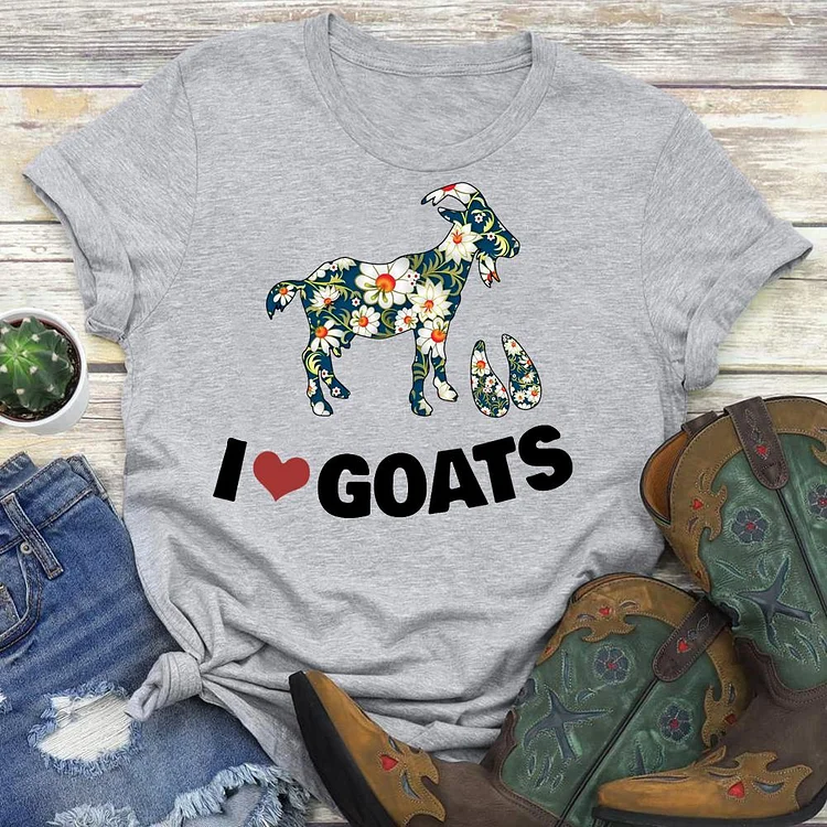 PSL - I Love Goats T-Shirt-03809