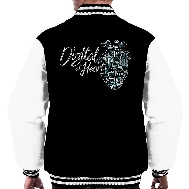 Digital At Heart Men's Varsity Jacket