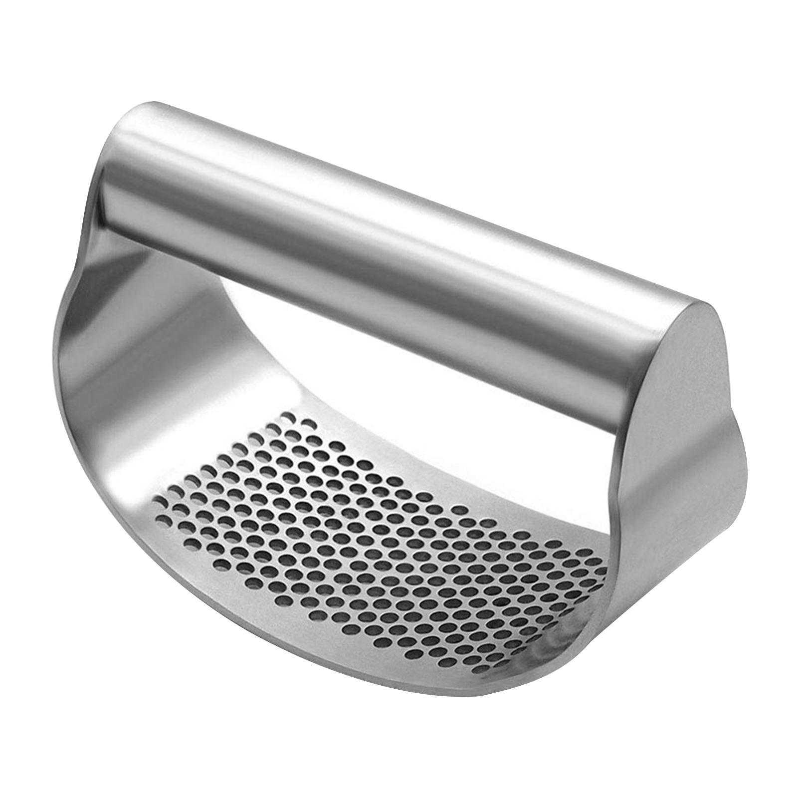 

Garlic Press Rocker Stainless Steel, Ergonomic Handle Garlic Mincer Crusher, 501 Original