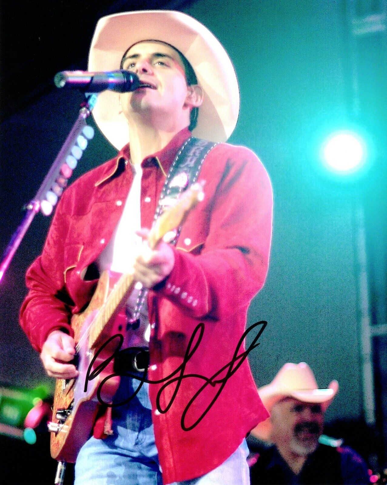 Brad Paisley Signed - Autographed Country Music Singer 8x10 inch Photo Poster painting + RDM COA