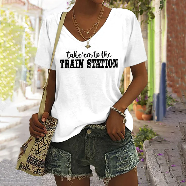 Take 'em To The Train Station T-Shirt