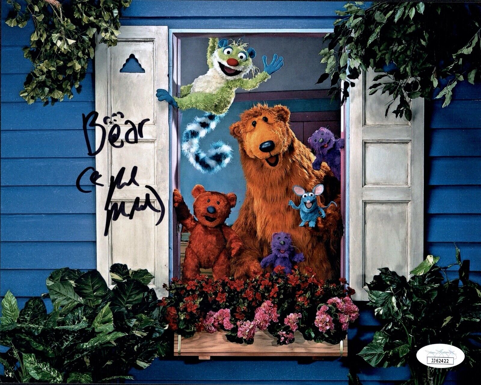 NOEL MACNEAL Signed BEAR IN THE BIG BLUE HOUSE 8x10 Photo Poster painting Autograph JSA COA Cert