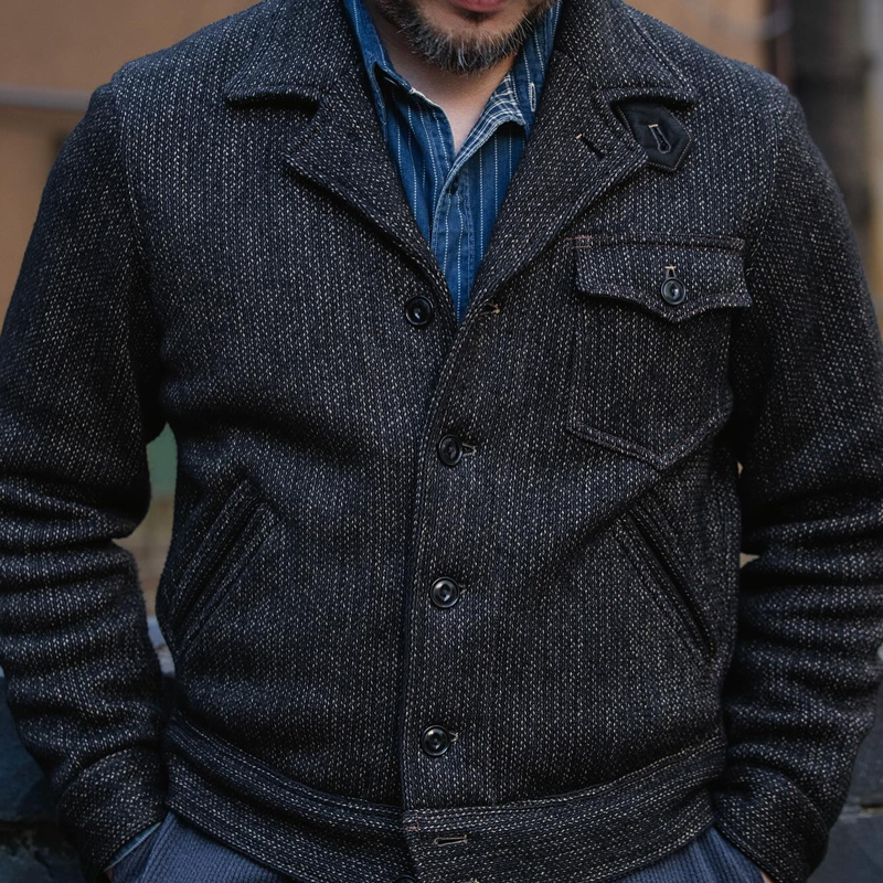 Men's Vintage Single Breasted Jacket