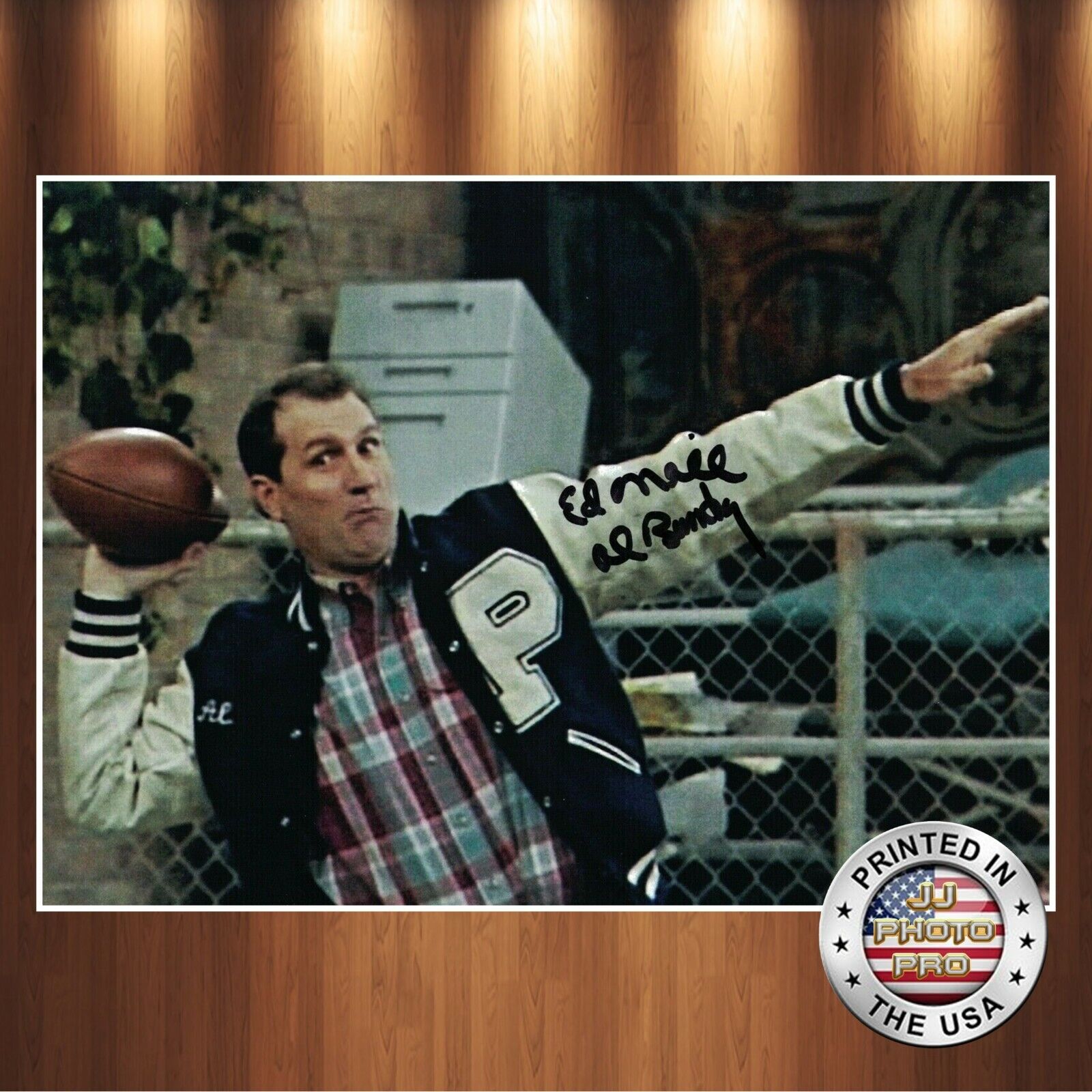 Ed O'Neill Autographed Signed 8x10 Photo Poster painting (Married with Children) REPRINT