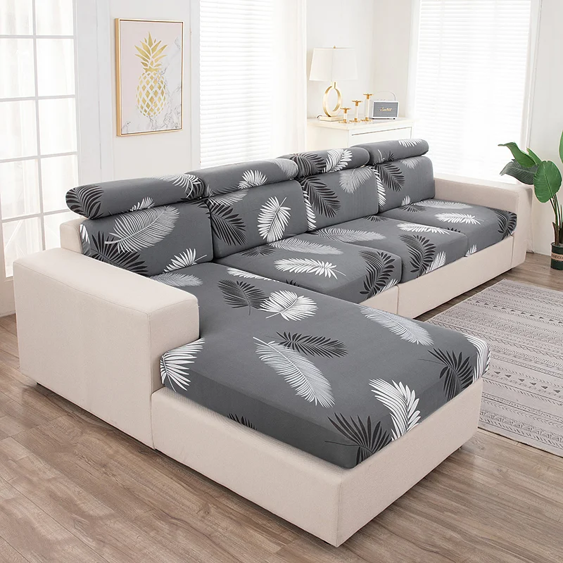 Nigikala Printed Sofa Seat Cover Stretch Sofa Covers for Living Room Furniture Protector Armchair Couch Cover for Pets, Kids 1pc