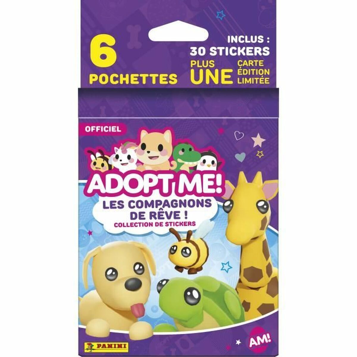 Pack of stickers Panini &iexcl;Adoptame! Roblox