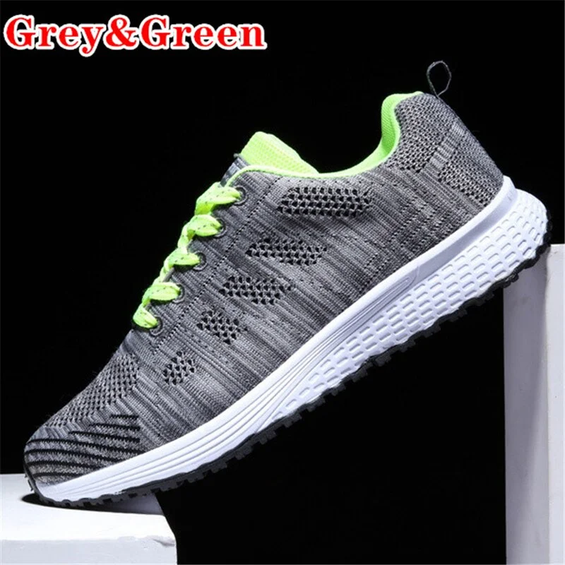 Sport Running Shoes Women Breathable Comfortable Air Mesh Flat Shoes Female  Fitness Sportswear Fashion Casual Walking Sneakers