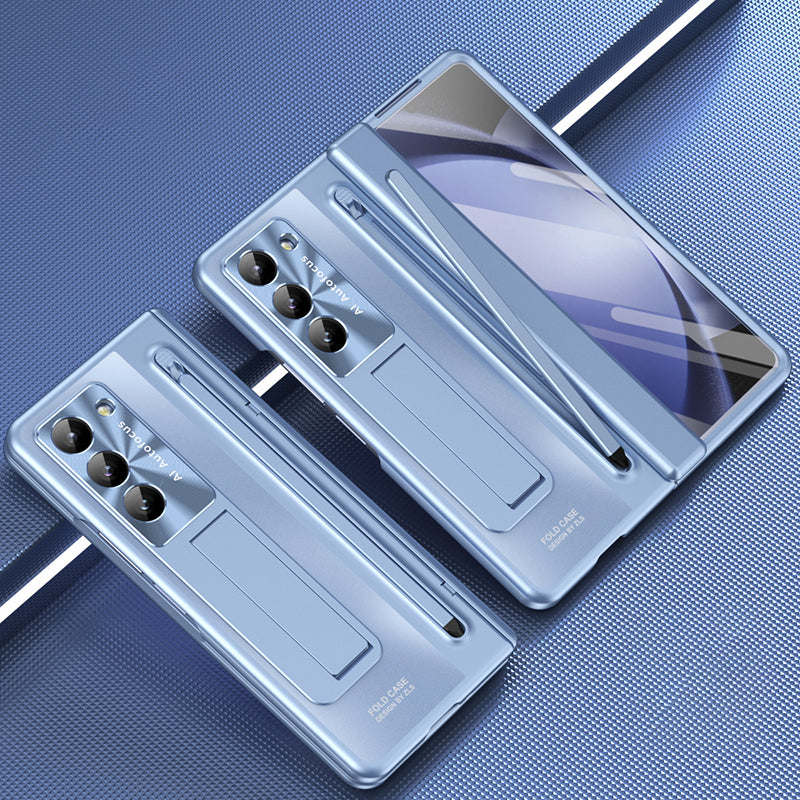 Samsung Series | Galaxy Z Fold5 Electroplated Frosted Vertical Mobile Phone Case
