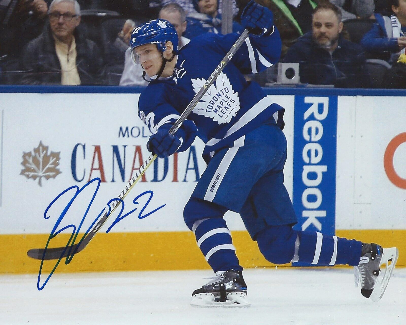 Nikita Zaitsev Signed 8x10 Photo Poster painting Toronto Maple Leafs Autographed COA D