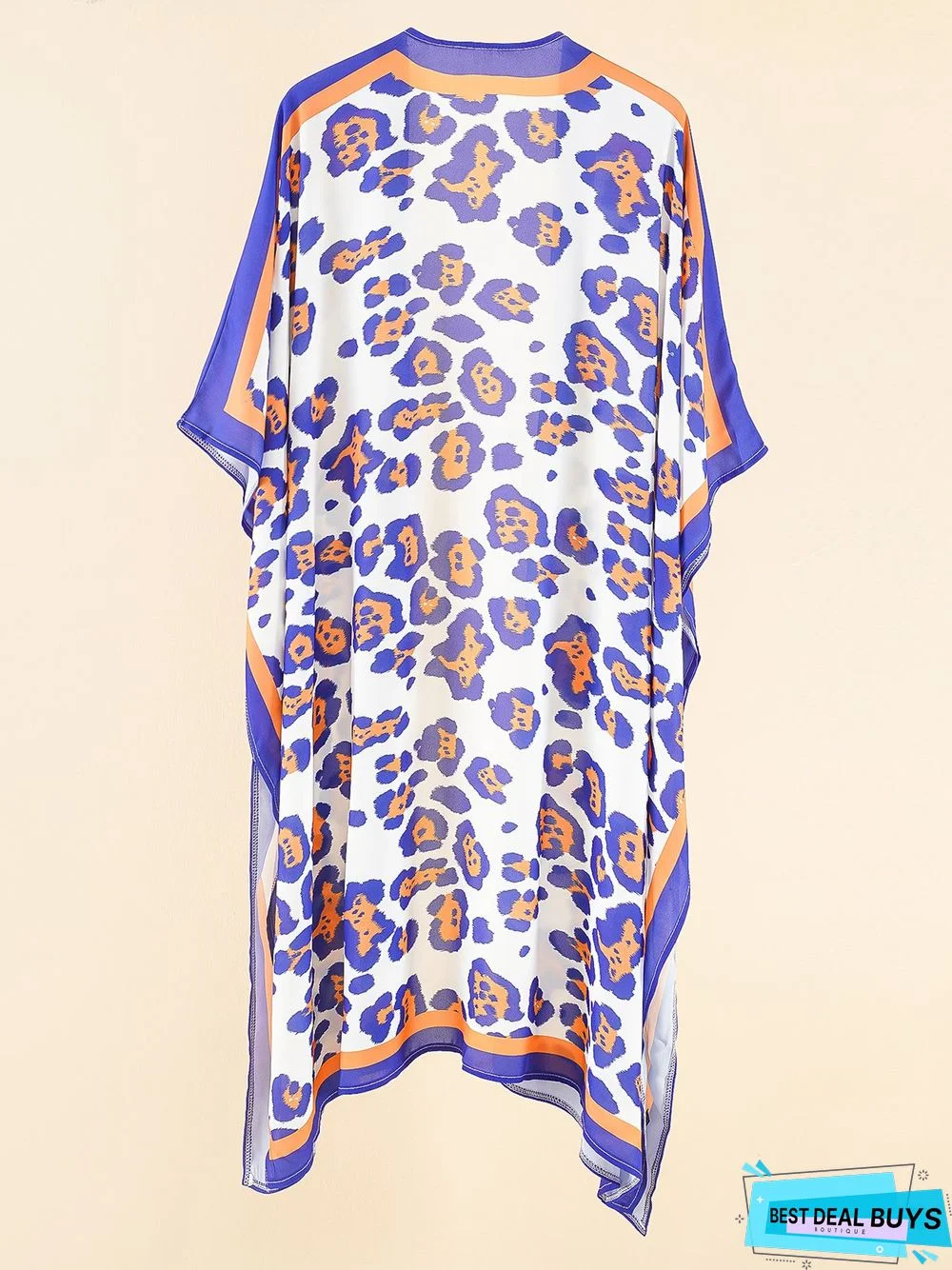 Vacation Animal Printing Coverup