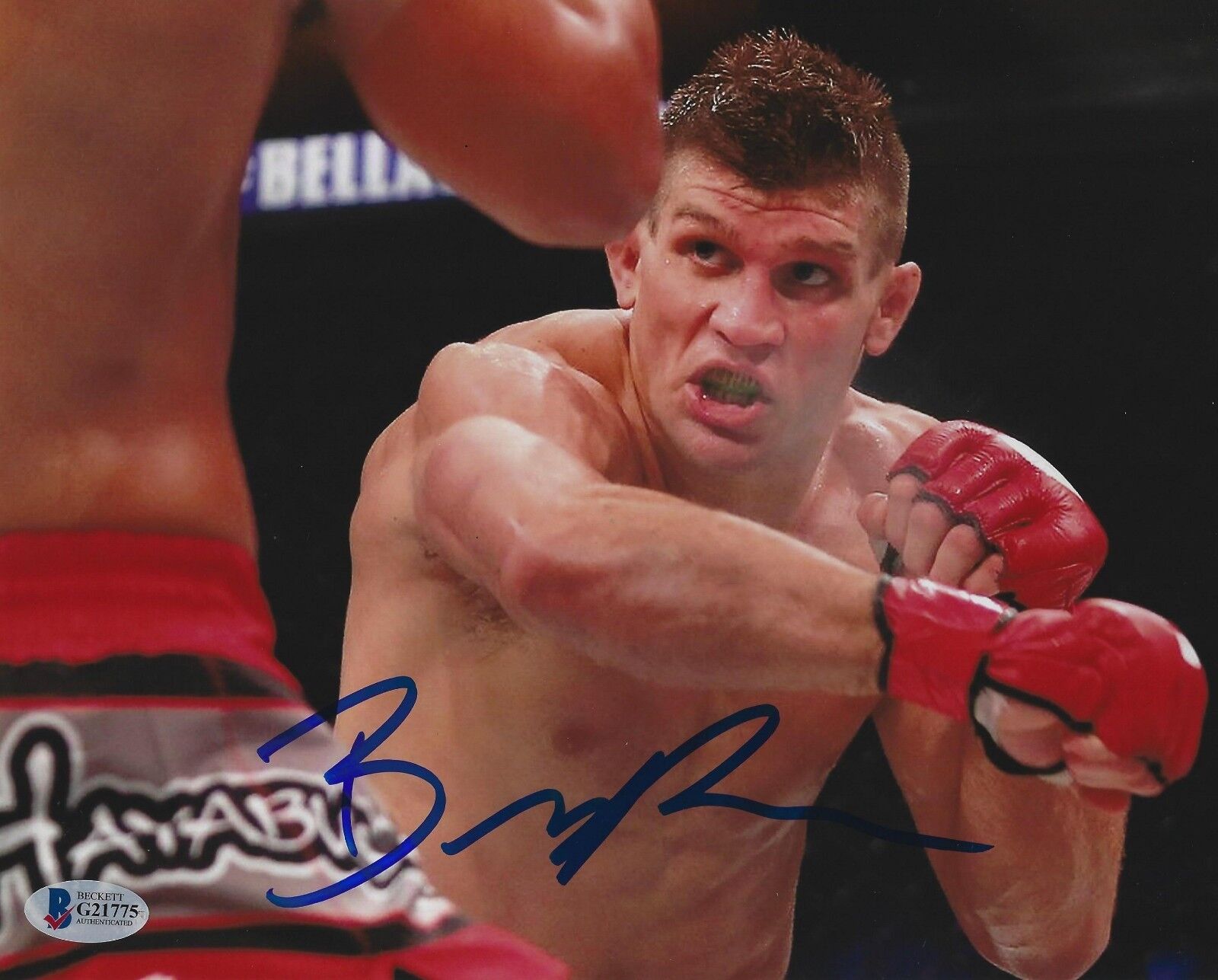 Brent Primus Signed 8x10 Photo Poster painting BAS Beckett COA Bellator MMA Picture Autograph 75