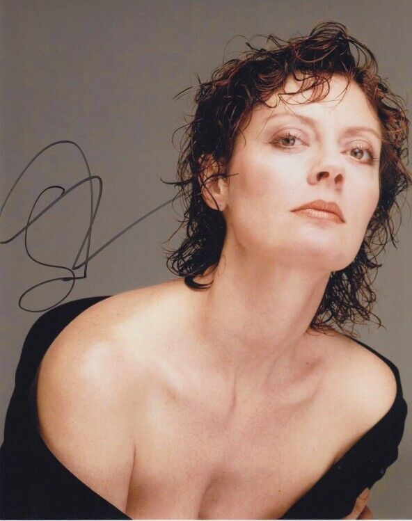 Susan Srandon sexy signed 8x10 Photo Poster painting in-person