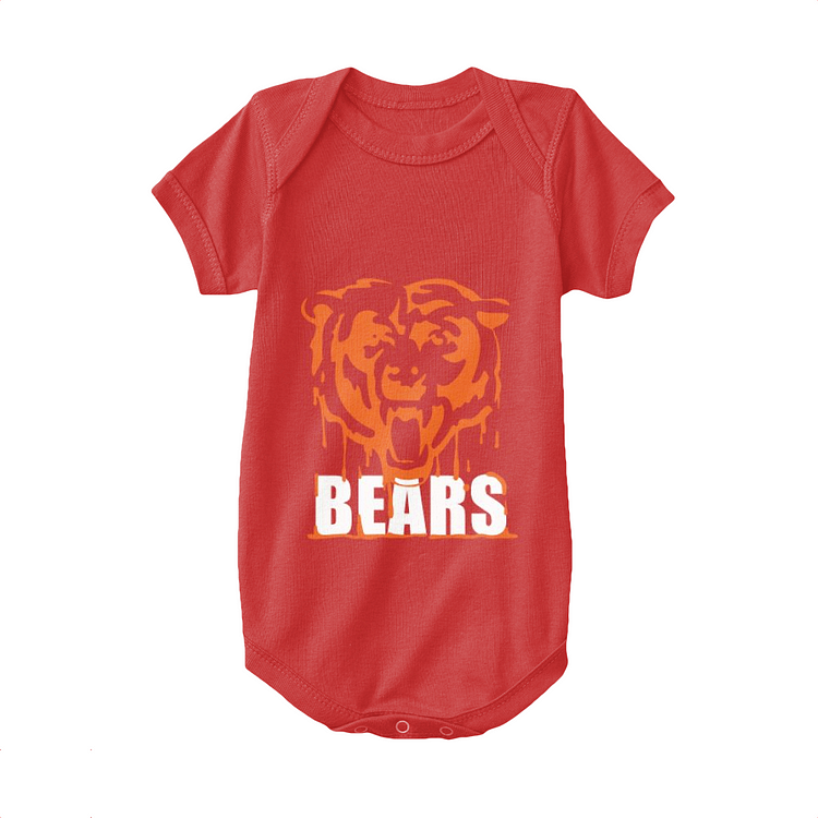 Cranky Chicago Bears, Football Baby Onesie