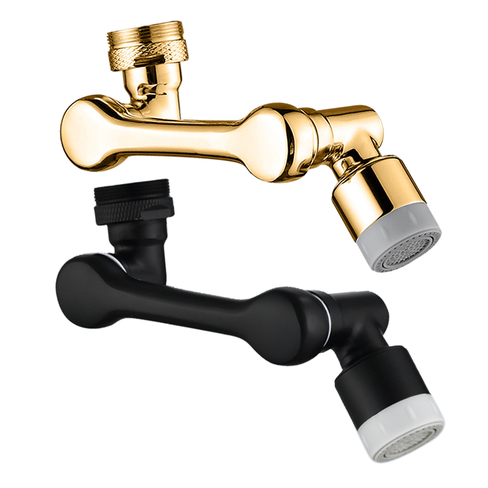 

Universal Faucet - 1080 Rotatable Splash Filter Faucet Anti Splash Bubbler, Gold, 501 Original