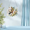 Horse Head 2D Flat DIY Hanging Diamond Art Kit Window Hanging Art for Home Decor