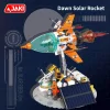 Science and Education Solar-Powered Rocket, Space Station Assembly Block Toy