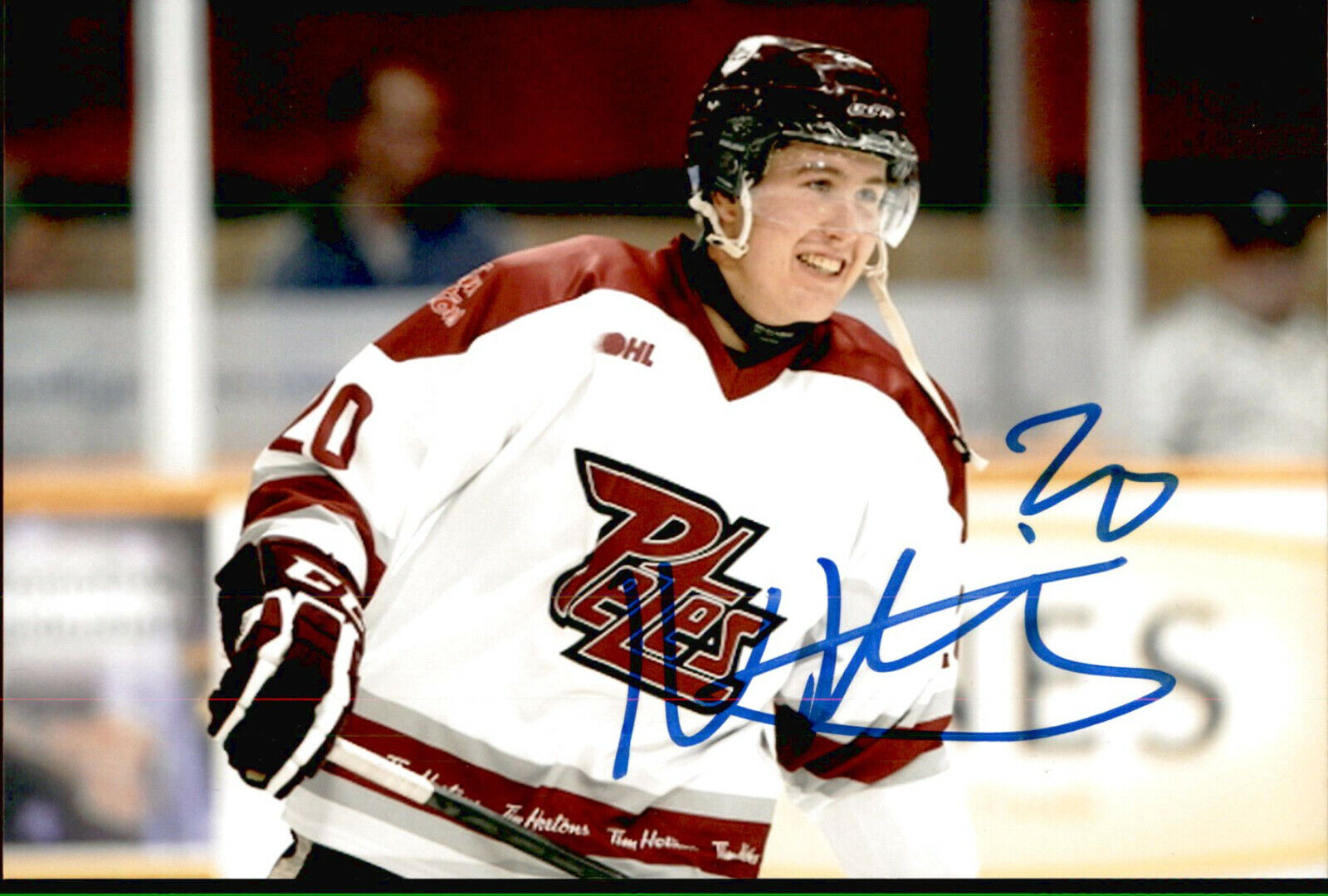 Nick Ritchie SIGNED 4x6 Photo Poster painting PETERBOROUGH PETES / ANAHEIM DUCKS #2