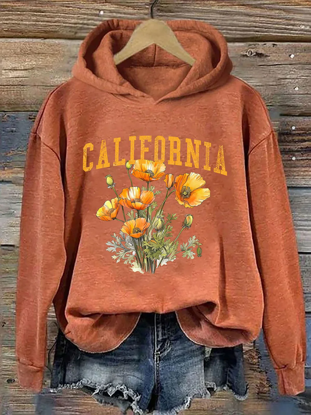 California State Flower Hoodie