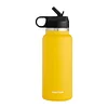 40oz Insulated Cup Mug Straw Lid Stainless Steel Thermos Water Bottle Wide Mouth