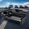 Side Window Backseat Hanging Organizer with Cup Holder Car Side Door Storage Box