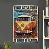 Voiture - Vintage Metal Signs - 20*30cm